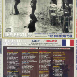 The Beatles - Paris Left Breathless ( 3 CD SET ) ( Misterclaudel ) ( June 20th , 1965 , Paris , France )