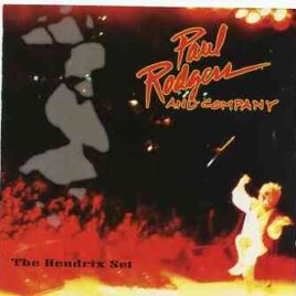Paul Rodgers - The Hendrix Set front cover