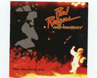 Paul Rodgers – The Hendrix Set front cover Paul Rodgers - The Hendrix Set front cover
