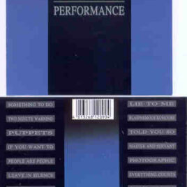 Depeche Mode - Performance ( 2 CD set ) ( Swingin' Pig ) (Live In St Jakobsstadion , Basel , Nov 29th , 1984 )