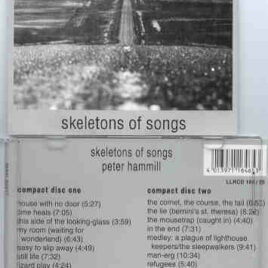 Van Der Graaf Generator - PETER HAMMILL Skeletons Of Songs ( 2 CD!!!!! set ) ( Living Legend )