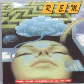 R.E.M. - Philadelphia  1984 front cover