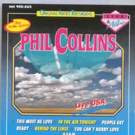 P. Gabriel  /  GENESIS  /  P. Collins - Live In USA ( Phil Collins ) front cover