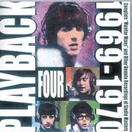 The Beatles - Playback Four 1969 - 1970 ( 2 CD SET ) Monochrome front cover