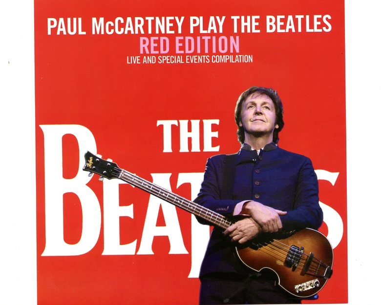 Paul McCartney – Plays The Beatles Red Edition ( 2 CD SET ) ( 2016 DAP Records ) front cover Paul McCartney - Plays The Beatles Red Edition ( 2 CD SET ) ( 2016 DAP Records ) front cover