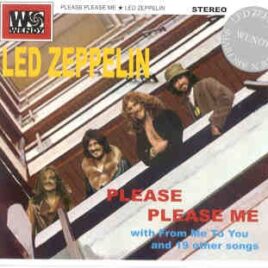 Led Zeppelin - Please Please Me ( 3 CD set ) ( Wendy ) ( Festival Hall , Osaka , Japan , September 28th , 1971 ) front cover