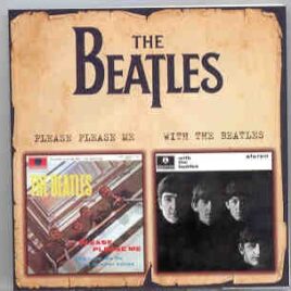 The Beatles - Please , Please Me + With The Beatles ( 2 in 1 Russian ) front cover