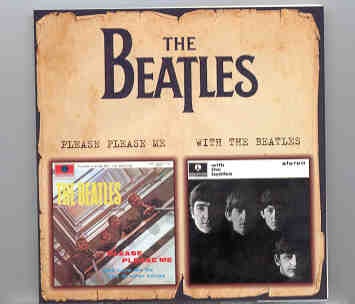 The Beatles – Please , Please Me + With The Beatles ( 2 in 1 Russian ) front cover The Beatles - Please , Please Me + With The Beatles ( 2 in 1 Russian ) front cover