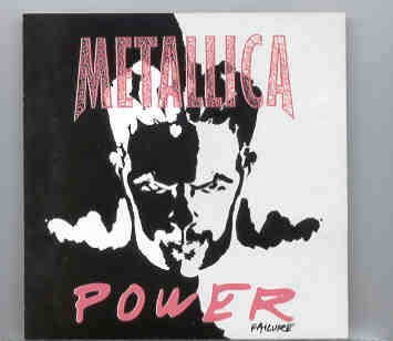 Metallica – Power ( Live at Ostseehalle , Kiel , September 12th , 1996 ) front cover Metallica - Power ( Live at Ostseehalle , Kiel , September 12th , 1996 ) front cover