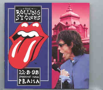 Rolling Stones – Praha 1998 ( 2 CD SET ) front cover Rolling Stones - Praha 1998 ( 2 CD SET ) front cover