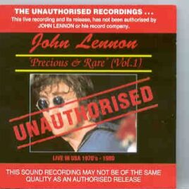 John Lennon - Precious And Rare Vol. 1  ( Banana ) front cover