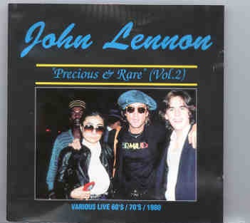 John Lennon – Precious And Rare Vol. 2 ( Banana ) front cover John Lennon - Precious And Rare Vol. 2 ( Banana ) front cover