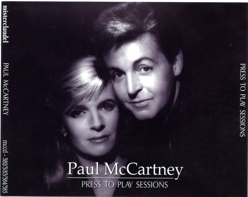 Paul McCartney – Press To Play Sessions ( 3 CD SET + 1 DVD ) ( Misterclaudel ) front cover Paul McCartney - Press To Play Sessions ( 3 CD SET + 1 DVD ) ( Misterclaudel ) front cover