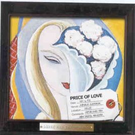 Eric Clapton - Price Of Love ( 2 CD SET ) ( Derek & The Dominoes at McFarlin Auditorium , Dallas , TX , Nov 6th , 1970 ) front cover