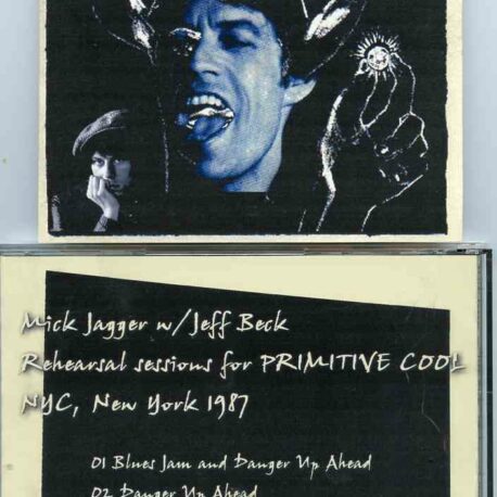 Rolling Stones - Primitive Cool Rehearsals With Jeff Beck ( Mick Jagger & Jeff Beck Rehearsal Sessions , New York 1987 )