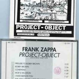 Frank Zappa - Project Object ( Live in New York , 1978 )