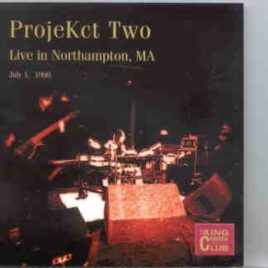 King Crimson - Live in Northampton , MA( July 1st , 1998 ) front cover