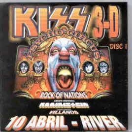 Kiss - Psycho Circus I ( Live at River Plate , Buenos Aires , Argentina , April 10th , 1999 ) front cover