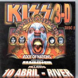 Kiss - Psycho Circus II( Live at River Plate , Buenos Aires , Argentina , April 10th , 1999 ) front cover
