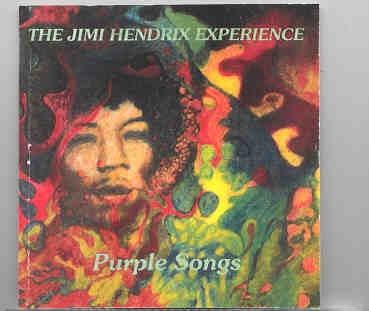 Jimi Hendrix – Purple Songs front cover Jimi Hendrix - Purple Songs front cover