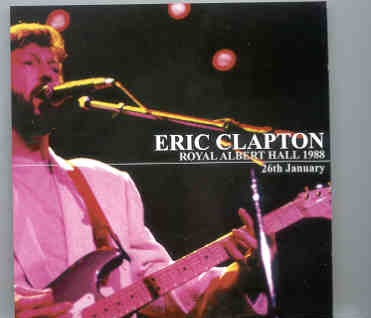 Eric Clapton – 9 Wonderful Nights At Royal Albert Hall 1988 ( January 26th ) ( 2 CD set ) ( Beano ) front cover Eric Clapton - 9 Wonderful Nights At Royal Albert Hall 1988 ( January 26th ) ( 2 CD set ) ( Beano ) front cover