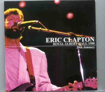 Eric Clapton – 9 Wonderful Nights At Royal Albert Hall 1988 ( January 29th ) ( 2 CD set ) ( Beano ) front cover Eric Clapton - 9 Wonderful Nights At Royal Albert Hall 1988 ( January 29th ) ( 2 CD set ) ( Beano ) front cover