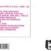 Metallica - Rains Of Blood ( Live In USA 1989-1992 )