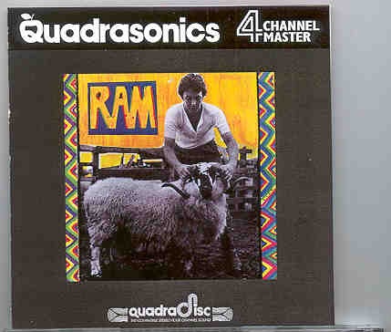 Paul McCartney – Ram Quadraphonic ( Odeon Quadraphonics ) front cover Paul McCartney - Ram Quadraphonic ( Odeon Quadraphonics ) front cover
