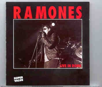 Ramones – Live In Rome 1994 ( On Stage Recs ) front cover Ramones - Live In Rome 1994 ( On Stage Recs ) front cover