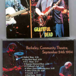 Grateful Dead - Real Unplugged ( Berkeley , USA , Sept 24th , 1994 )