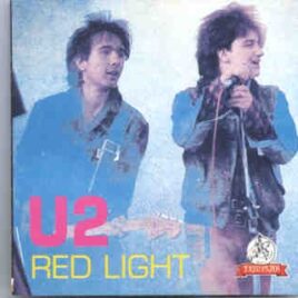 U2 - Red Light ( Templar - Great Dane ) ( Live In UK , 1982 ) front cover