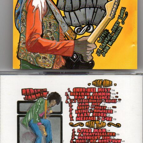 Jimi Hendrix - Redskin Jammin'  ( 2 CD SET ) ( Various Jams Recorded in 1969/1970 at New York City Record Plant )