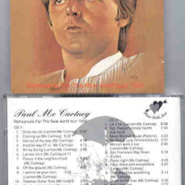 Paul McCartney - Rehearsals For The New World Tour 1993 ( 2 CD set )
