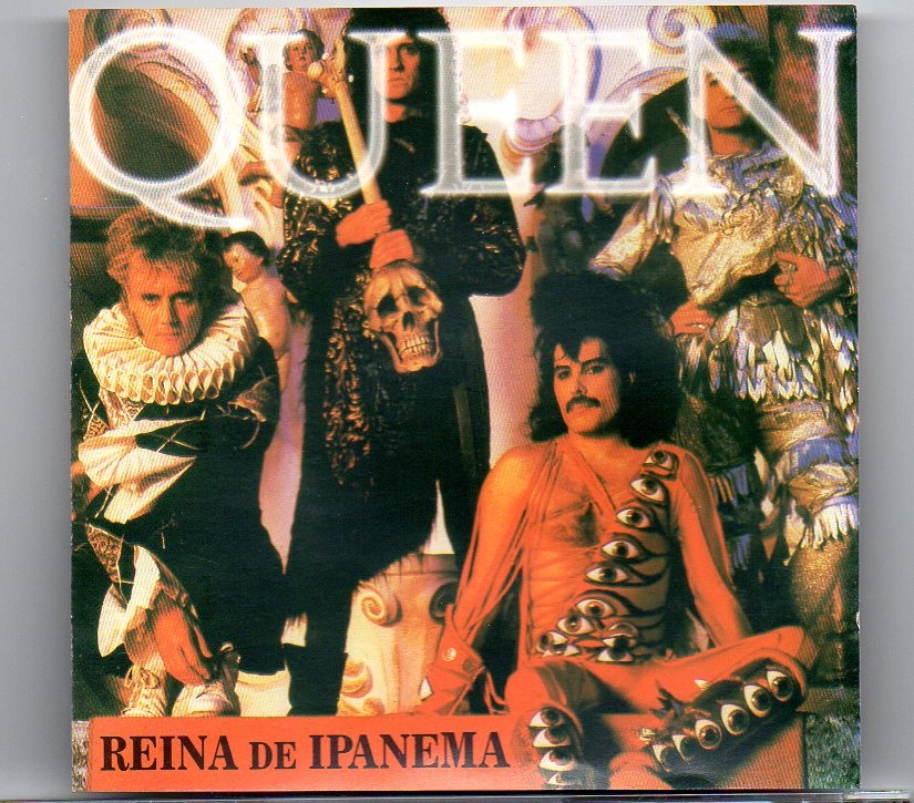 Queen – Reina de Ipanema ( Baby Capone ) ( Live in Rio de Janeiro , January 11th , 1985 ) front cover Queen - Reina de Ipanema ( Baby Capone ) ( Live in Rio de Janeiro , January 11th , 1985 ) front cover