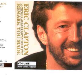 Eric Clapton - Remark You Made ( Complete Japan Tour 1987 ) ( 10 CD SET  ) ( EC is HERE ) front cover