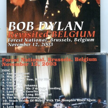 Bob Dylan Revisited Belgium – Brussels 2003 (2 CD)