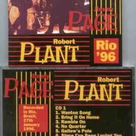 Led Zeppelin - Rio '96 ( 2 CD SET )( Page/Plant Live In Rio De Janeiro , Brazil , January 27th , 1996 )