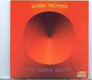Robin Trower – For Earth Below ( Original Album on CD ) front cover Robin Trower - For Earth Below ( Original Album on CD ) front cover