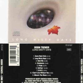 Robin Trower - Long Misty Days ( Original Album on Cd )