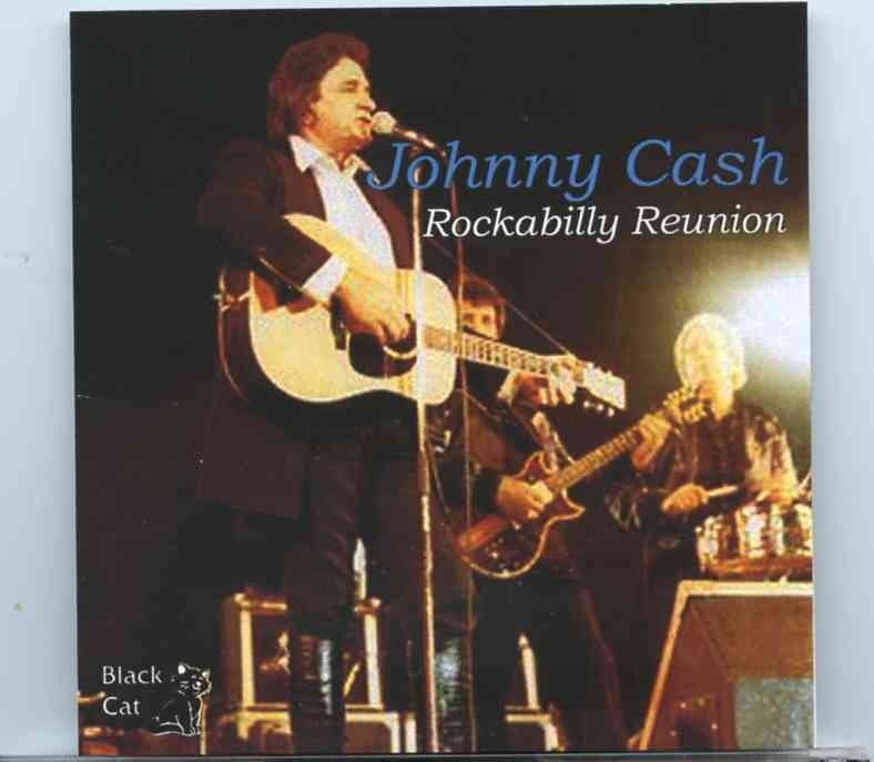 Johnny Cash – Rockabilly Reunion ( Soundboard From Rotterdam , Netherlands , April 19th , 1981 ) front cover Johnny Cash - Rockabilly Reunion ( Soundboard From Rotterdam , Netherlands , April 19th , 1981 ) front cover