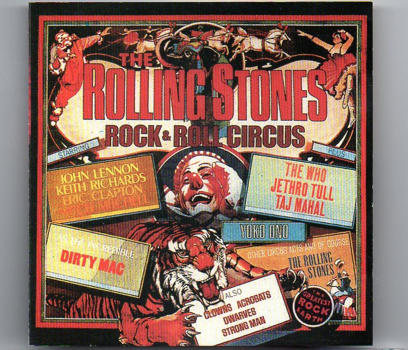 Rolling Stones – Rock ‘N’ Roll Circus ( Chapter One Records ) front cover Rolling Stones - Rock 'N' Roll Circus ( Chapter One Records ) front cover