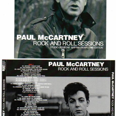 Paul McCartney - Rock 'N Roll Sessions ( 2 CD SET ) ( BEATFILE ) ( Pugin's Hall 1980 & Lympne Castle Sessions 1979 )
