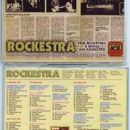 Paul McCartney - Rockestra Deluxe ( 2 CD+2 DVD )( Misterclaudel ) ( Concerts For The People Of Kampuchea , Dec 29th , 1979 )
