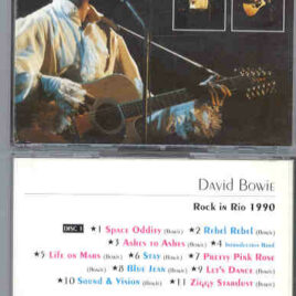 David Bowie - Rock in Rio 1990  ( 2 CD set ) ( Mistral ) ( Rio de Janeiro , Brazil , 1990 )