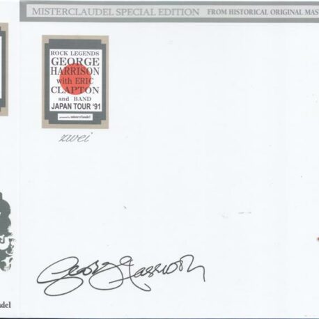 George Harrison - Rock Legends Zwei ( 6CD W/Slipcase )( Misterclaudel )(W/ E. Clapton Live Nagoya , Hiroshima , Fukuoka '91 )
