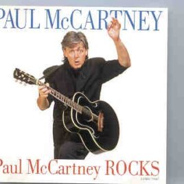 Paul McCartney - Rocks ! front cover