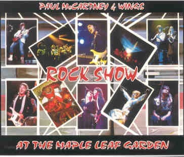 Paul McCartney – Rock Show At The Maple Leaf Garden ( 2 CD SET ) ( Misterclaudel ) front cover Paul McCartney - Rock Show At The Maple Leaf Garden ( 2 CD SET ) ( Misterclaudel ) front cover