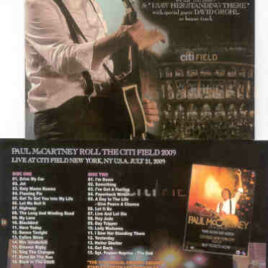 Paul McCartney - Roll The City Field 2009 ( 2 CD set ) ( Piccadilly Circus ) ( New York , July 21st , 2009 )