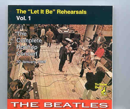 The Beatles – Rooftop Concert ( Yellow Dog ) front cover The Beatles - Rooftop Concert ( Yellow Dog ) front cover