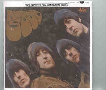 The Beatles – Rubber Soul ( US Capitol Stereo “Dexterized” ) front cover The Beatles - Rubber Soul ( US Capitol Stereo "Dexterized" ) front cover